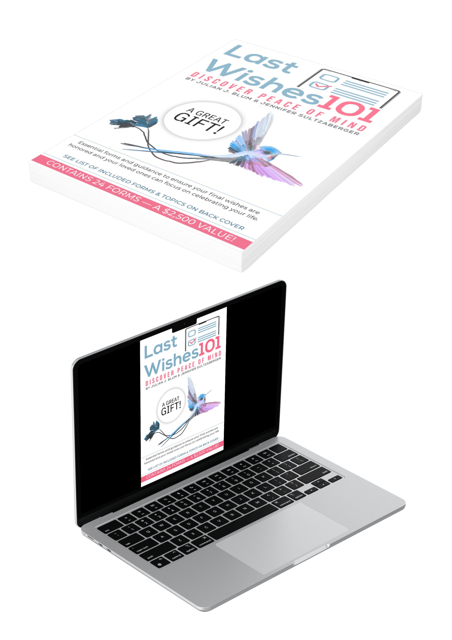 Book mockup PDF and Paperback